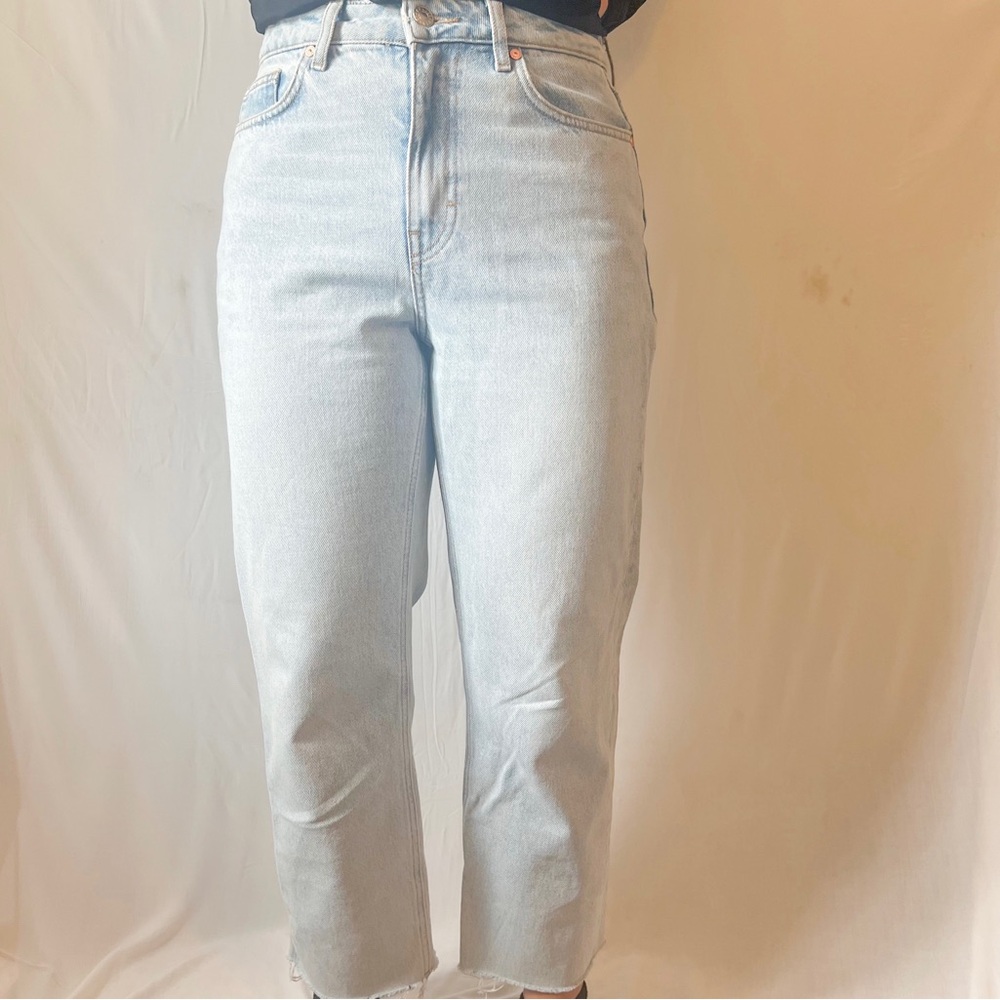 Mango Light Wash Jeans